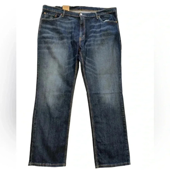 Levi’s 541 Athletic Tapered Dark Wash Jeans Size  46x32 - Picture 4 of 11